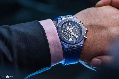 hublot big bang all blue|hublot big bang full sapphire.